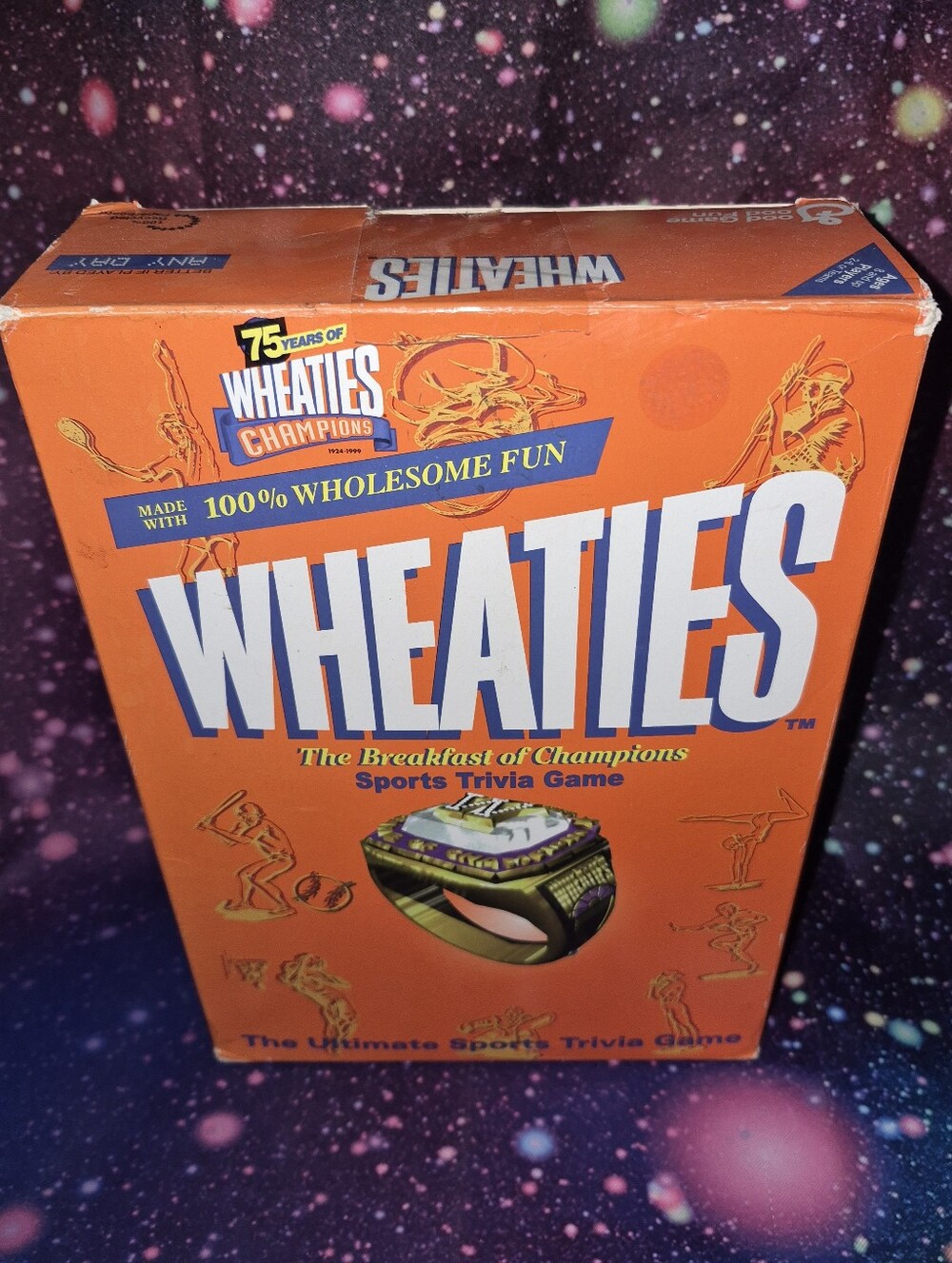 🥣🏆 Vintage Wheaties Celebrating 75 Years Board Game — Unopened Contents! 🏆🥣